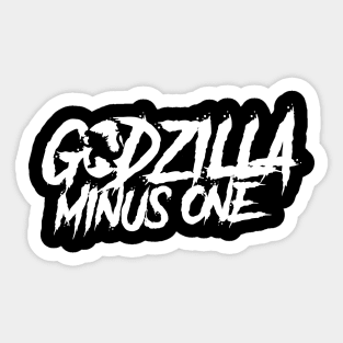 Godzilla Minus One Sticker